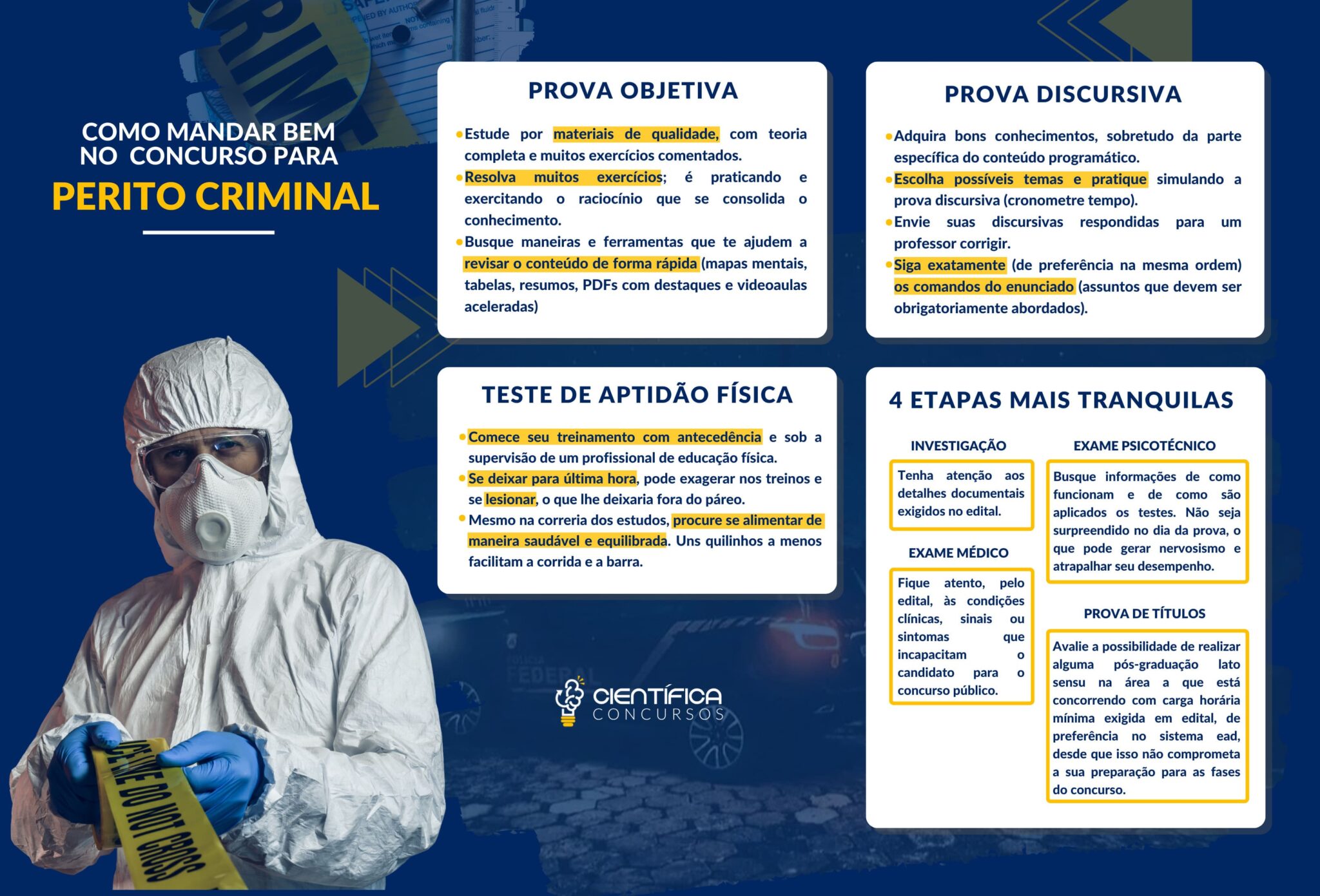 Concursos Perito Criminal: Como Se Preparar E Oportunidades