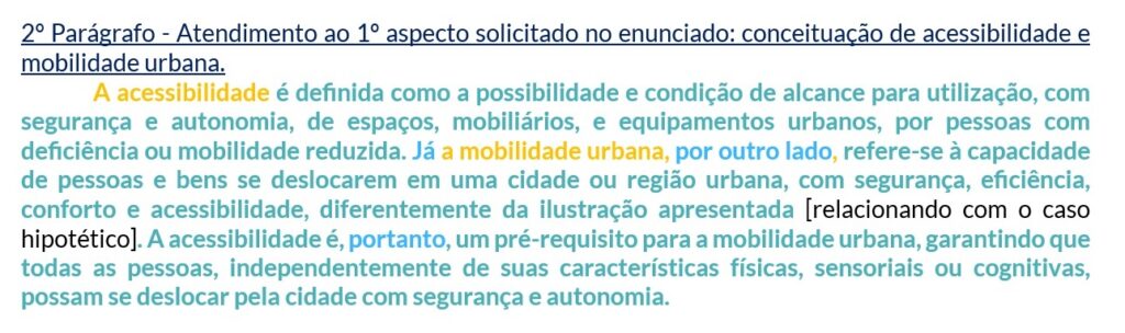 2º parágrafo discursiva estudo de caso concurso AIE - resolvida