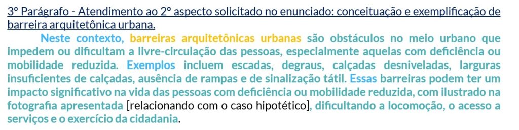 3º parágrafo discursiva estudo de caso concurso AIE - resolvida