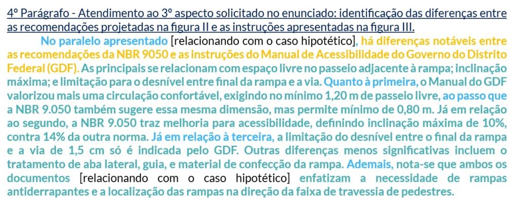 4º parágrafo discursiva estudo de caso concurso AIE - resolvida