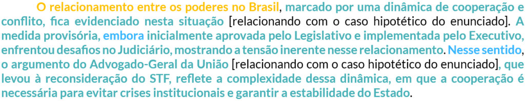 3º parágrafo da resposta da questão estudo de caso