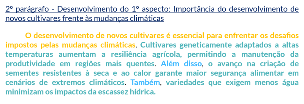 Proposta de desenvolvimento para questão inédita.