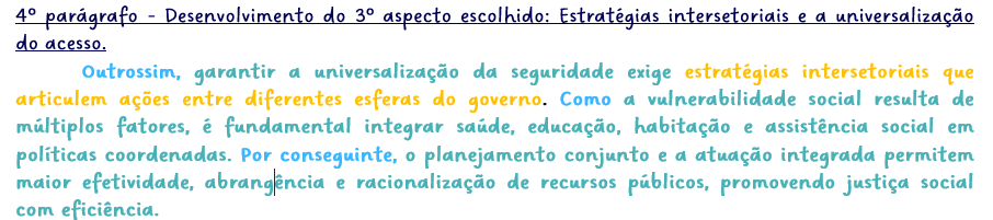 desenvolvimento da discursiva bloco 1 do CNU