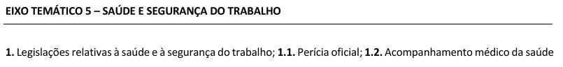 conteúdo programático BLOCO 1 CNU