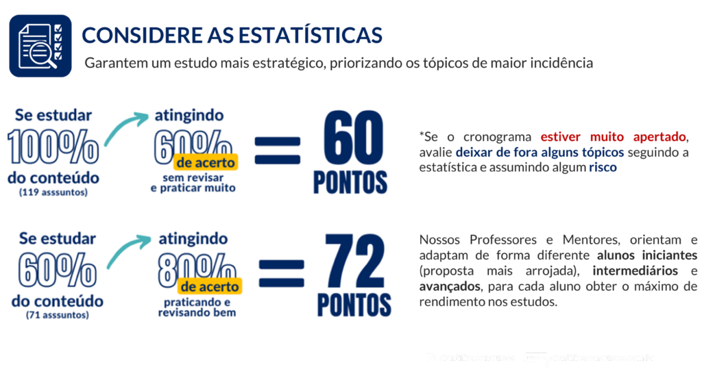 Como usar as estatísticas a seu favor em como estudar perito criminal química SC
